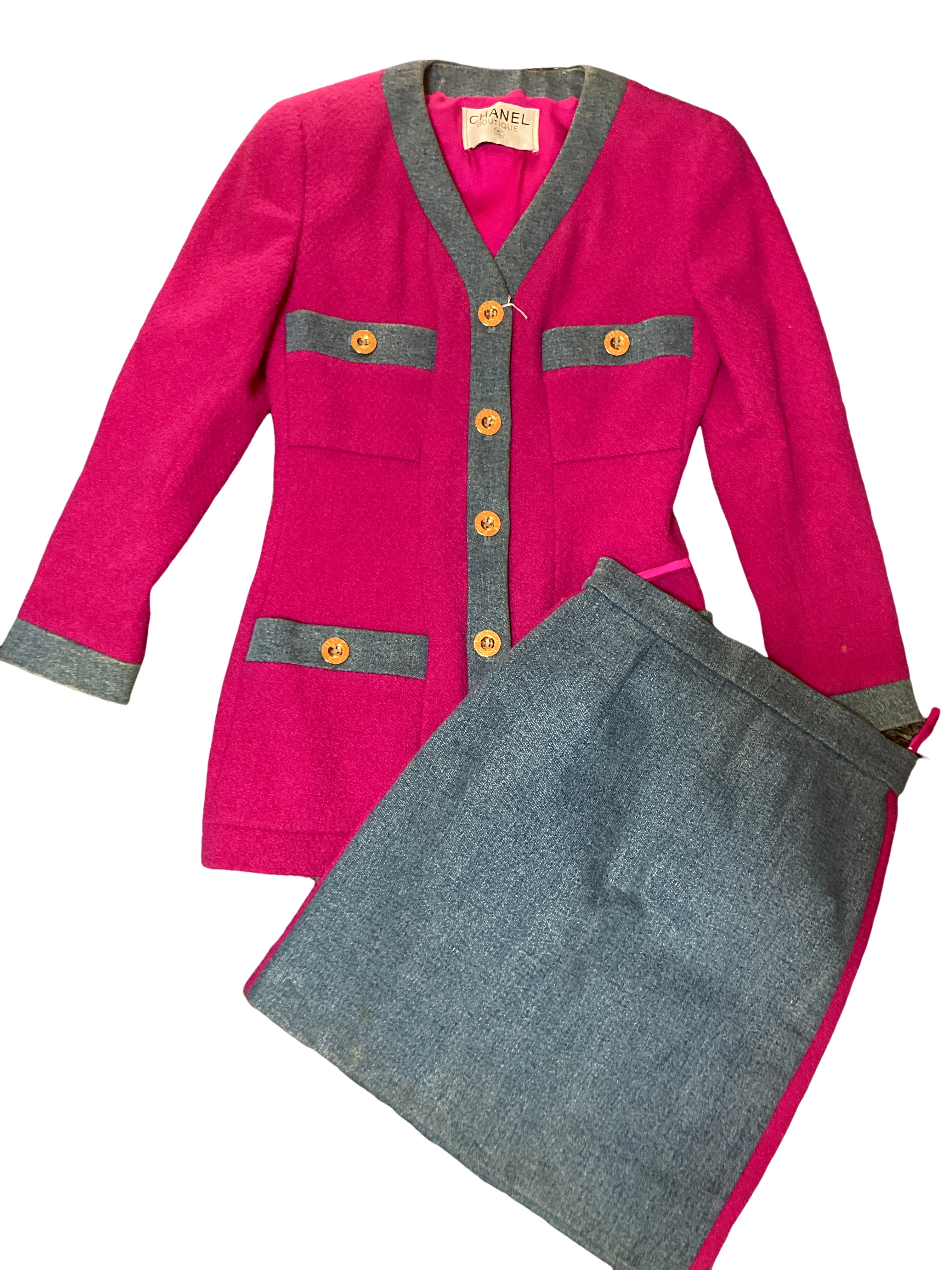 シャネル ヴィンテージ セットアップ スーツ