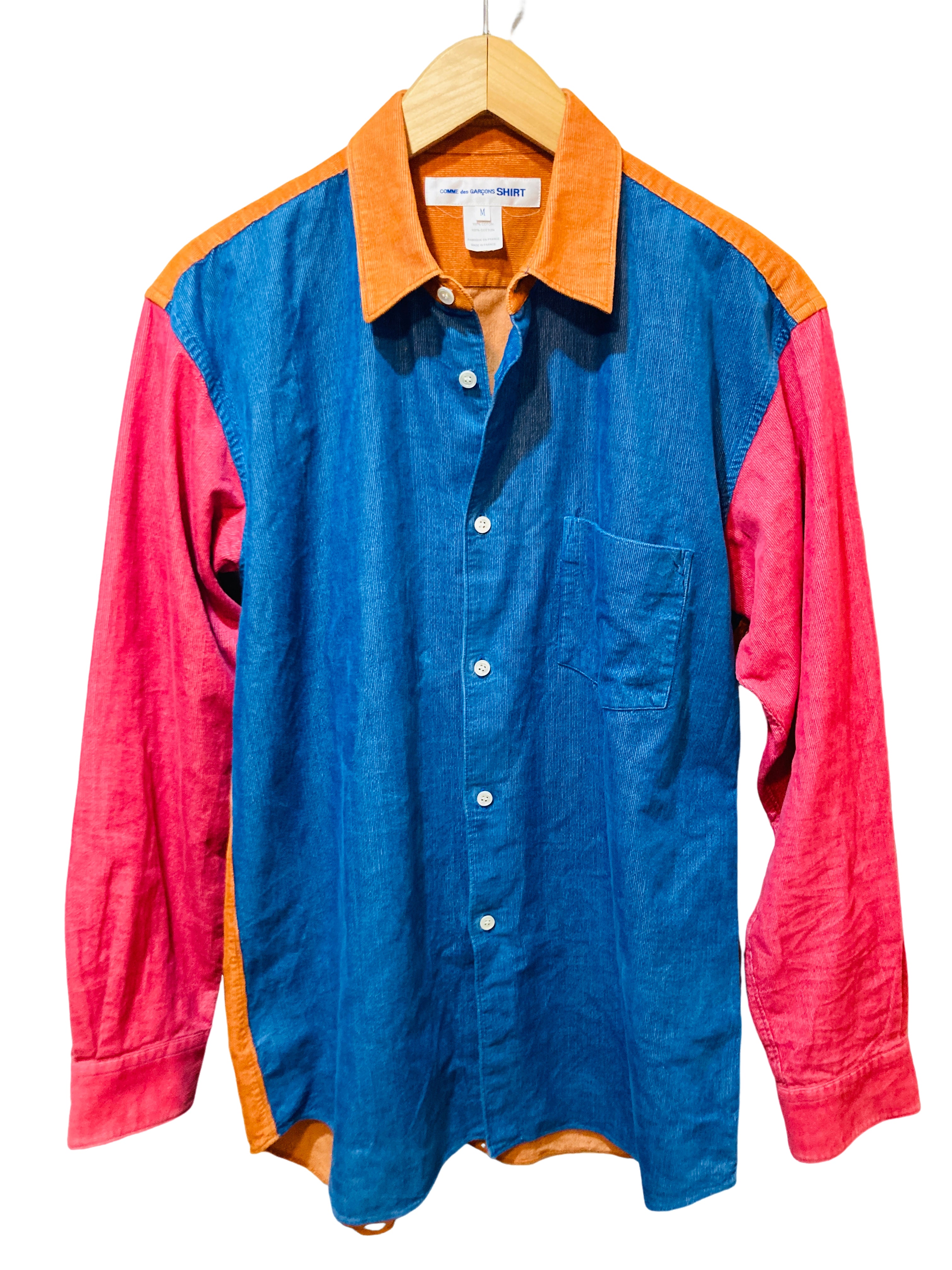 コムデギャルソン 長袖シャツ マルチカラー