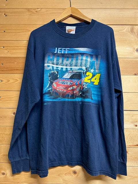 メンズヴィンテージ Tシャツ【WINNER SCIRCLE】フロントデザイン ネイビー
