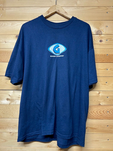 メンズヴィンテージ Tシャツ 【Hanes(へネズ)】 ブルー