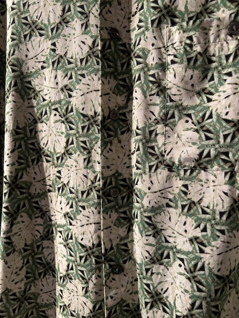 メンズヴィンテージ アロハシャツ 【Munsingwear】グリーン