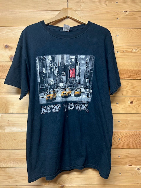 メンズヴィンテージ Tシャツ 【Fruit of the Loom】 ブラック NEW YORK