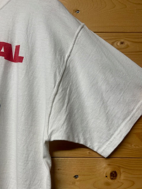 メンズヴィンテージ Tシャツ 【Fruit of the loom】ホワイト NATIONAL BOYS