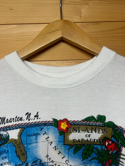 メンズヴィンテージ Tシャツ 【CARIBBEANT’S】ホワイト カリブ海