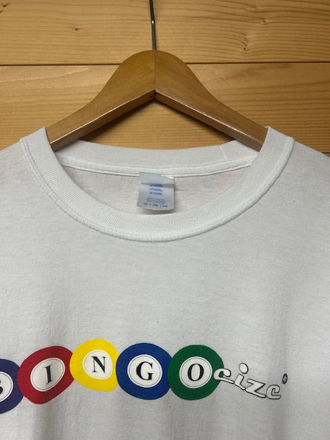 メンズヴィンテージ Tシャツ 【PORT COMPANY】BINGO ホワイト