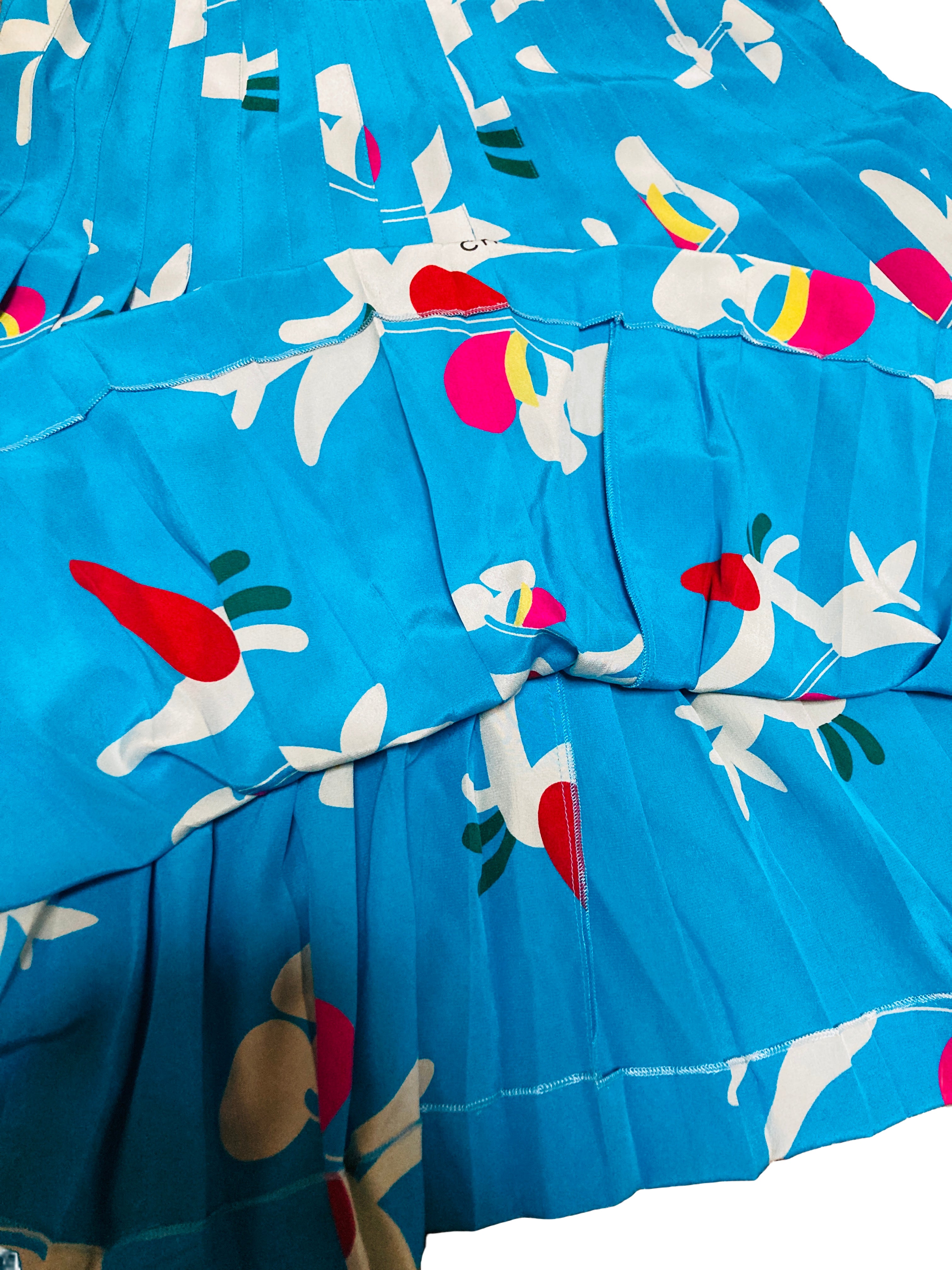 シャネル プリーツ ワンピース