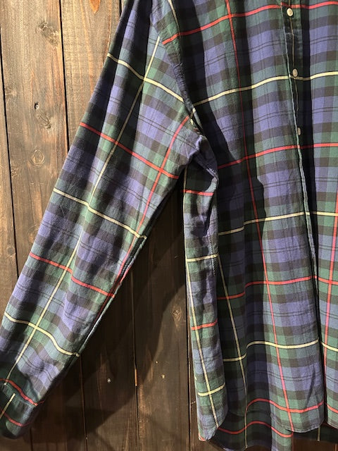 メンズヴィンテージ シャツ【RALPH LAUREN】チェック ネイビー