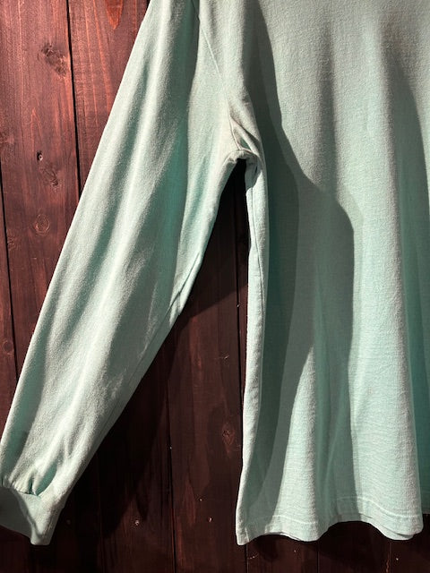メンズヴィンテージ 長袖Tシャツ【Patagonia 】バックデザイン ブルー