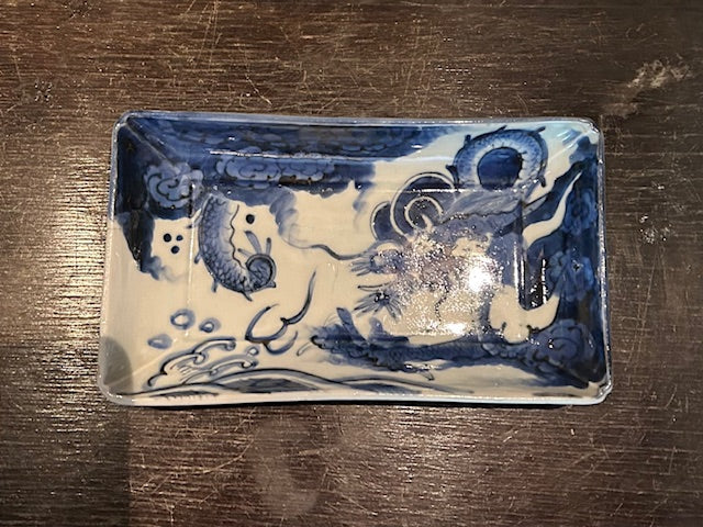 伊万里 雲龍文 長皿