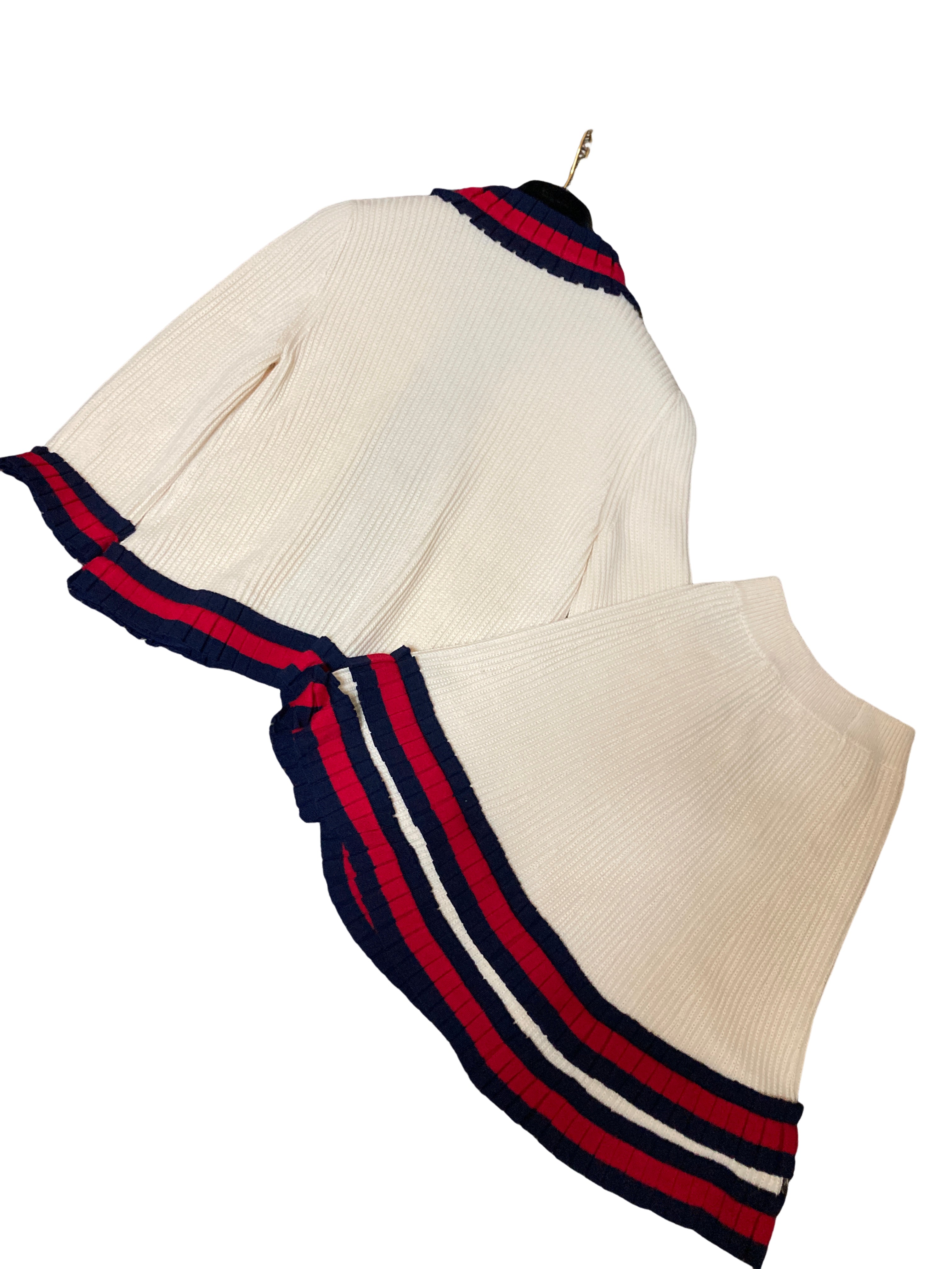 グッチ セットアップ ニット ジャケット スカート