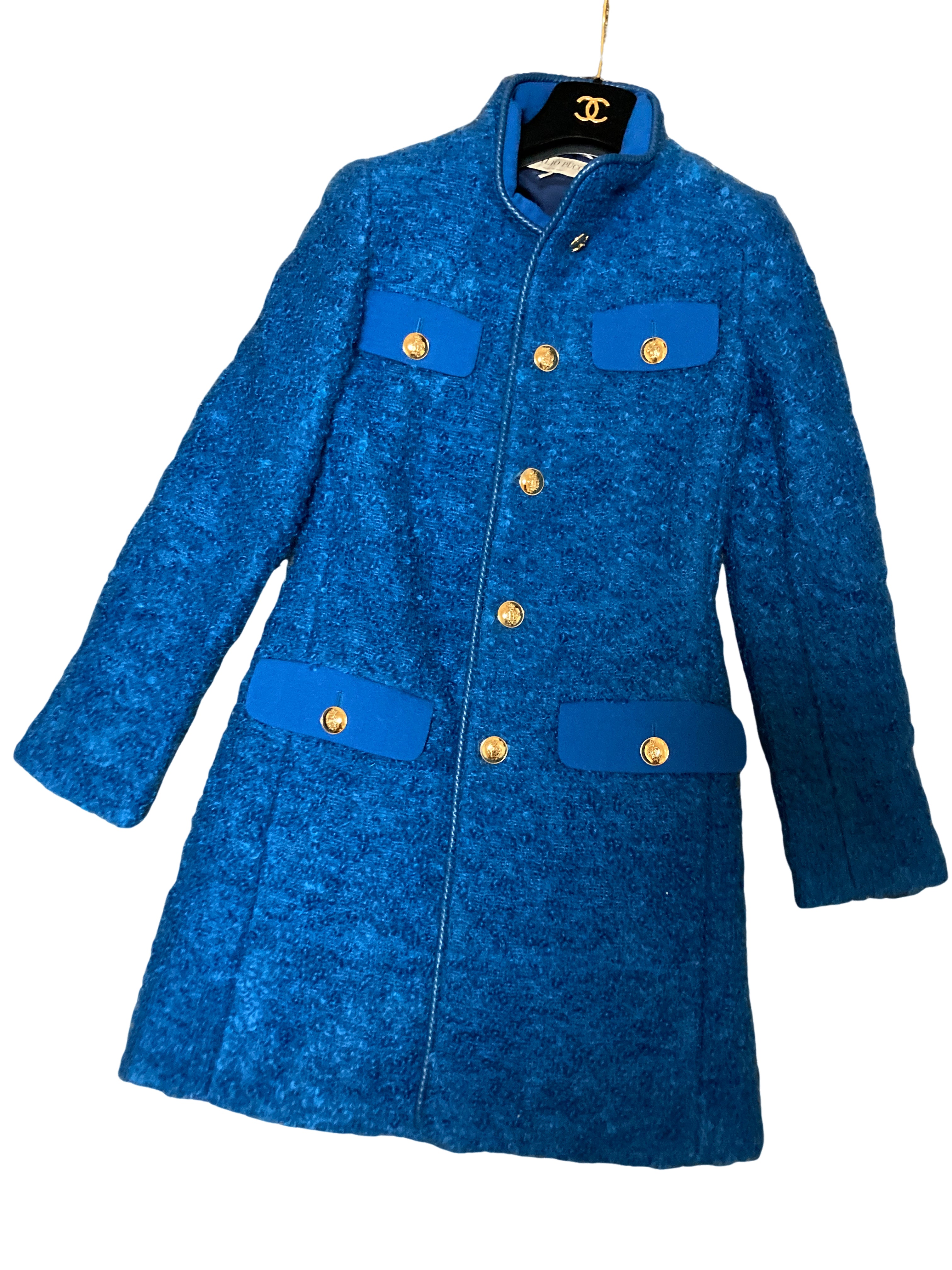 エミリオプッチ トリミング コート