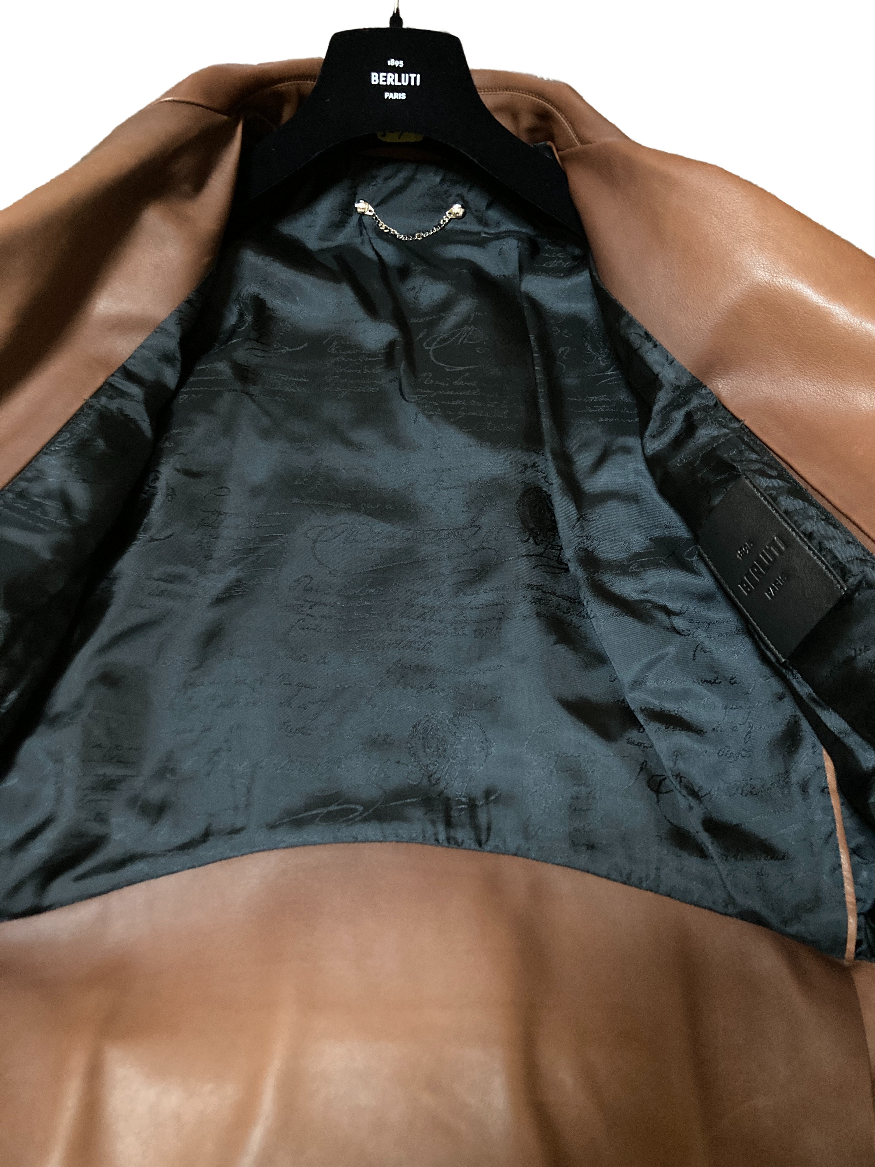 ベルルッティ ライダース ジャケット パティーヌ 加工