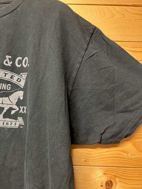 メンズヴィンテージ Tシャツ 【Levi's】 ツーホース ブラック