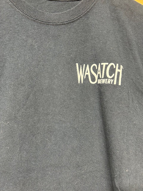 メンズヴィンテージ Tシャツ 【WASATCH BREWERY 】ブラック