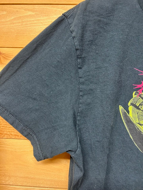 メンズヴィンテージ Tシャツ 【Fallout】 デスクロー ブラック