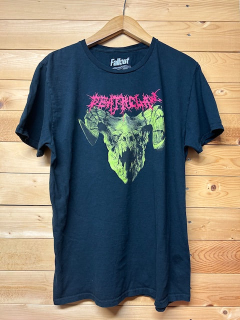 メンズヴィンテージ Tシャツ 【Fallout】 デスクロー ブラック