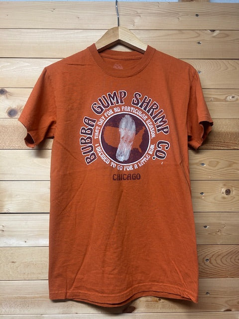 メンズヴィンテージ Tシャツ 【BUBBA GUMP SHRIMP】オレンジ シカゴ