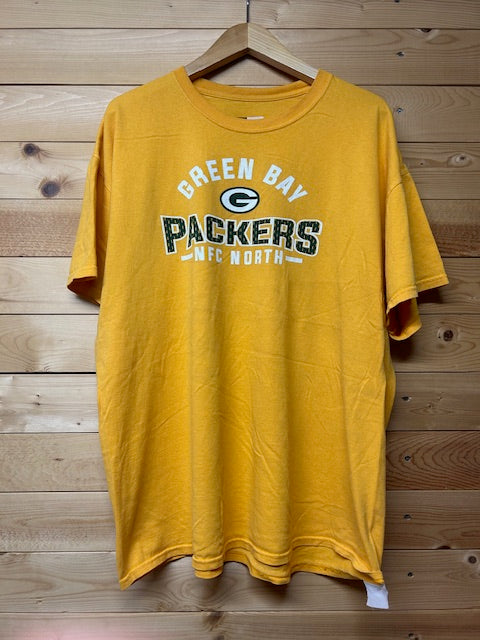 メンズヴィンテージ Tシャツ 【NFL グリーンベイ・パッカーズ】イエロー
