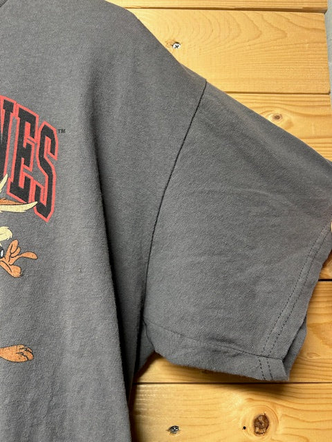 メンズヴィンテージ Tシャツ 【Looney Tunes】グレー