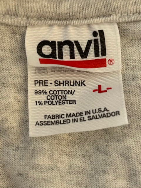 メンズヴィンテージ Tシャツ 【anvil】 アメリカ グレー