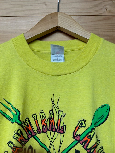 メンズヴィンテージ Tシャツ【1998 Cannibal Carnival】 イエロー