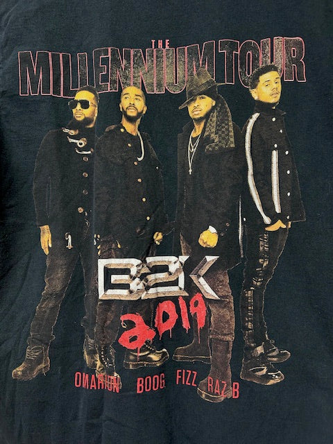 メンズヴィンテージ Tシャツ 【B2K 2019 ミレニアムツアー】 ブラック