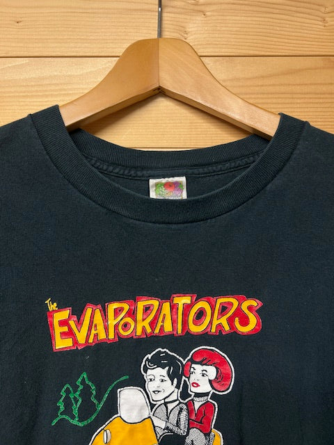 メンズヴィンテージ Tシャツ 【FRUIT OF THA LOOM】 The Evaporators ブラック