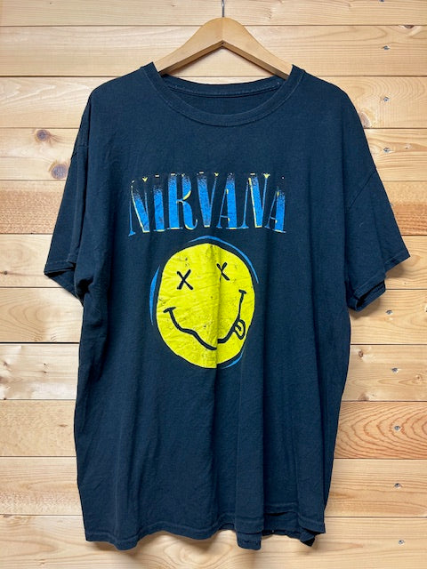 メンズヴィンテージ Tシャツ 【NIRVANA】ブラック