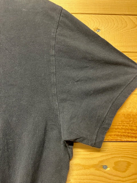 メンズヴィンテージ Tシャツ 【Aeropostale】ダメージ加工 ロゴ ブラック