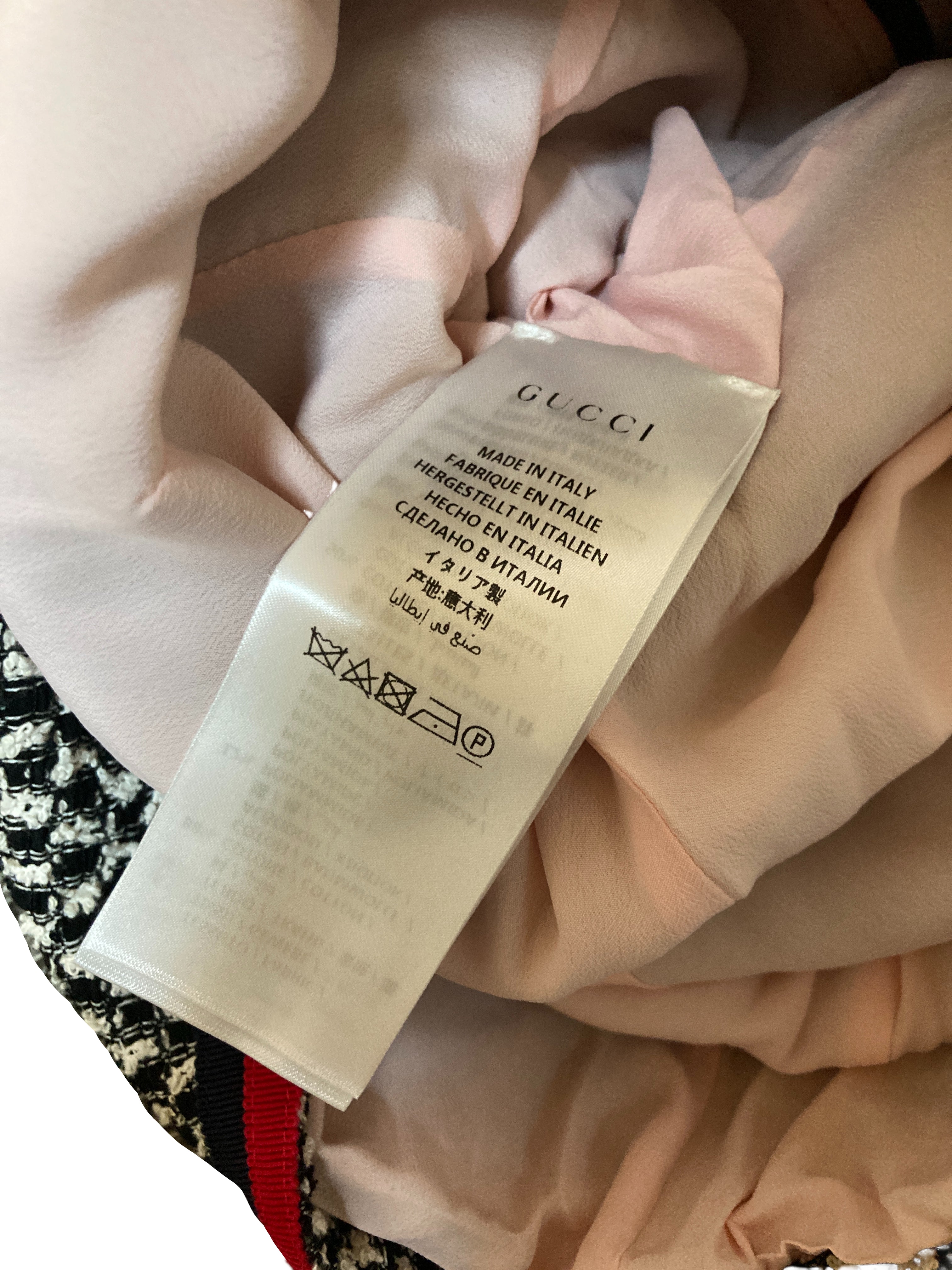 グッチ ツイード ワンピース