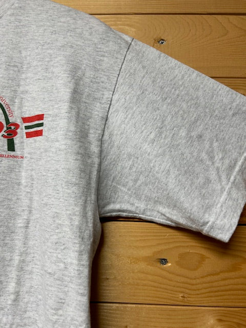メンズヴィンテージ Tシャツ 【Washington University】 2003 記念グラフィック グレー