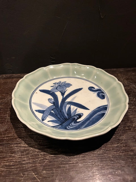 伊万里焼 青磁 大皿