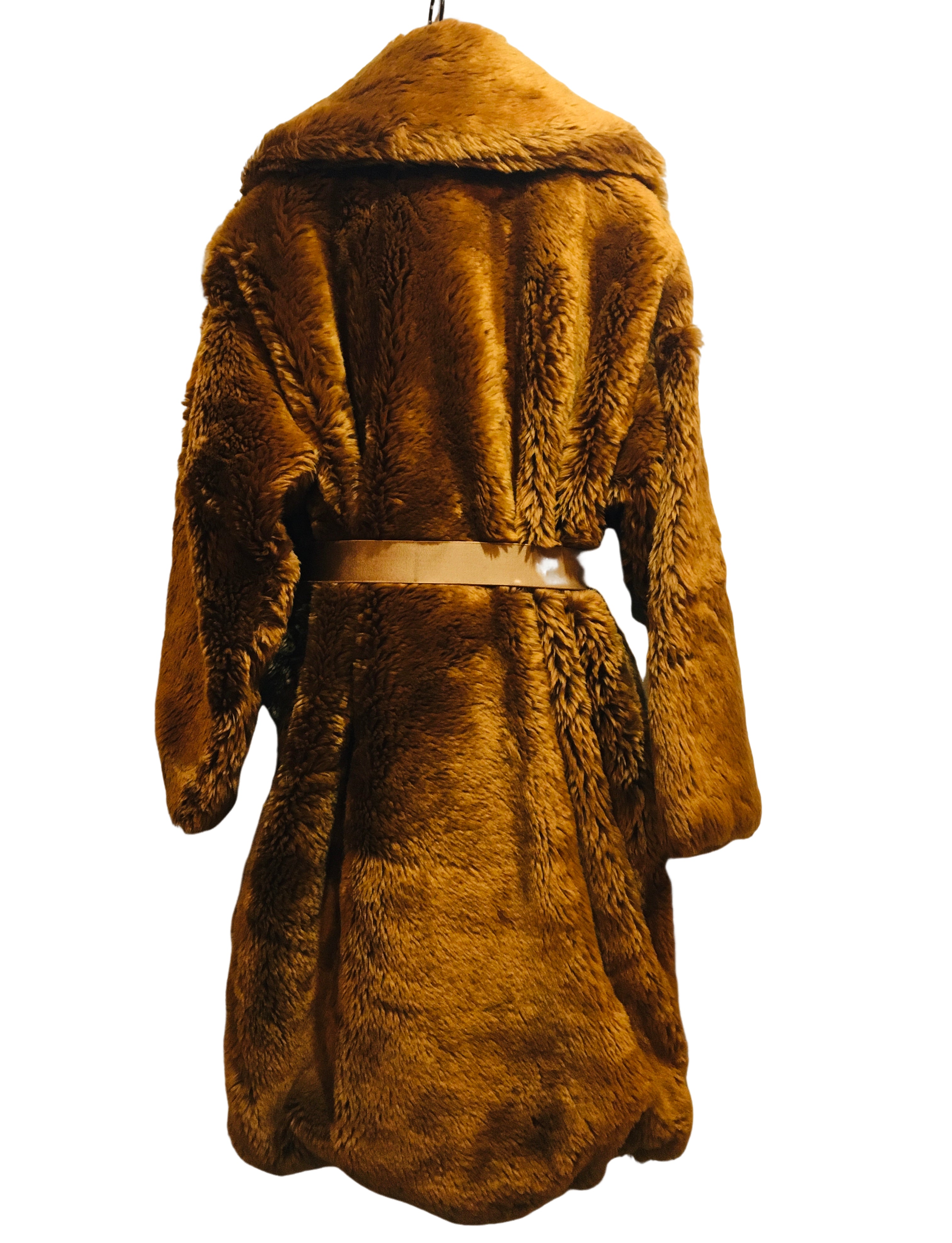 ヌメロヴェントゥーノ ファー コート ベルト付き