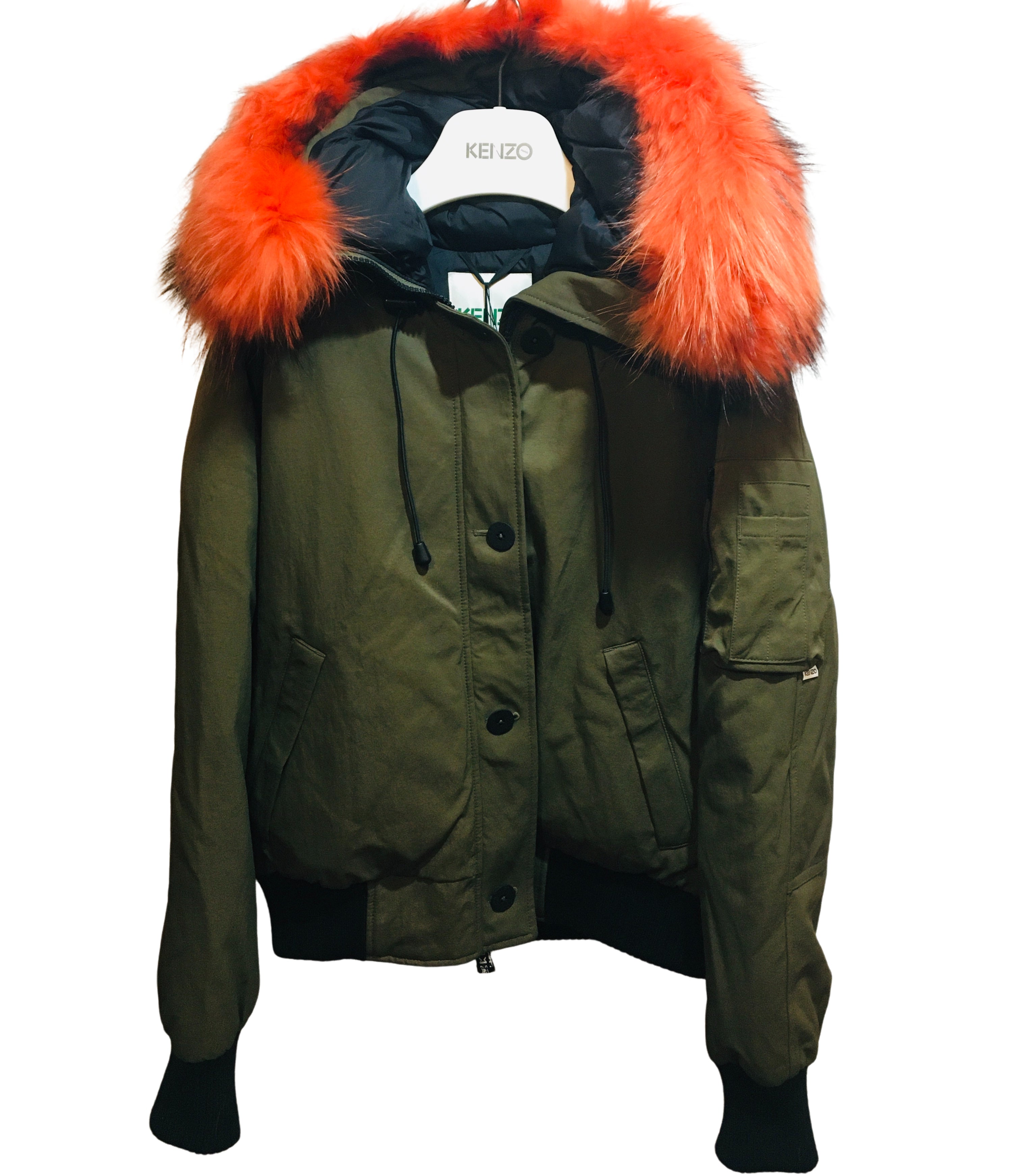 ケンゾー ダウン ジャケット ファー