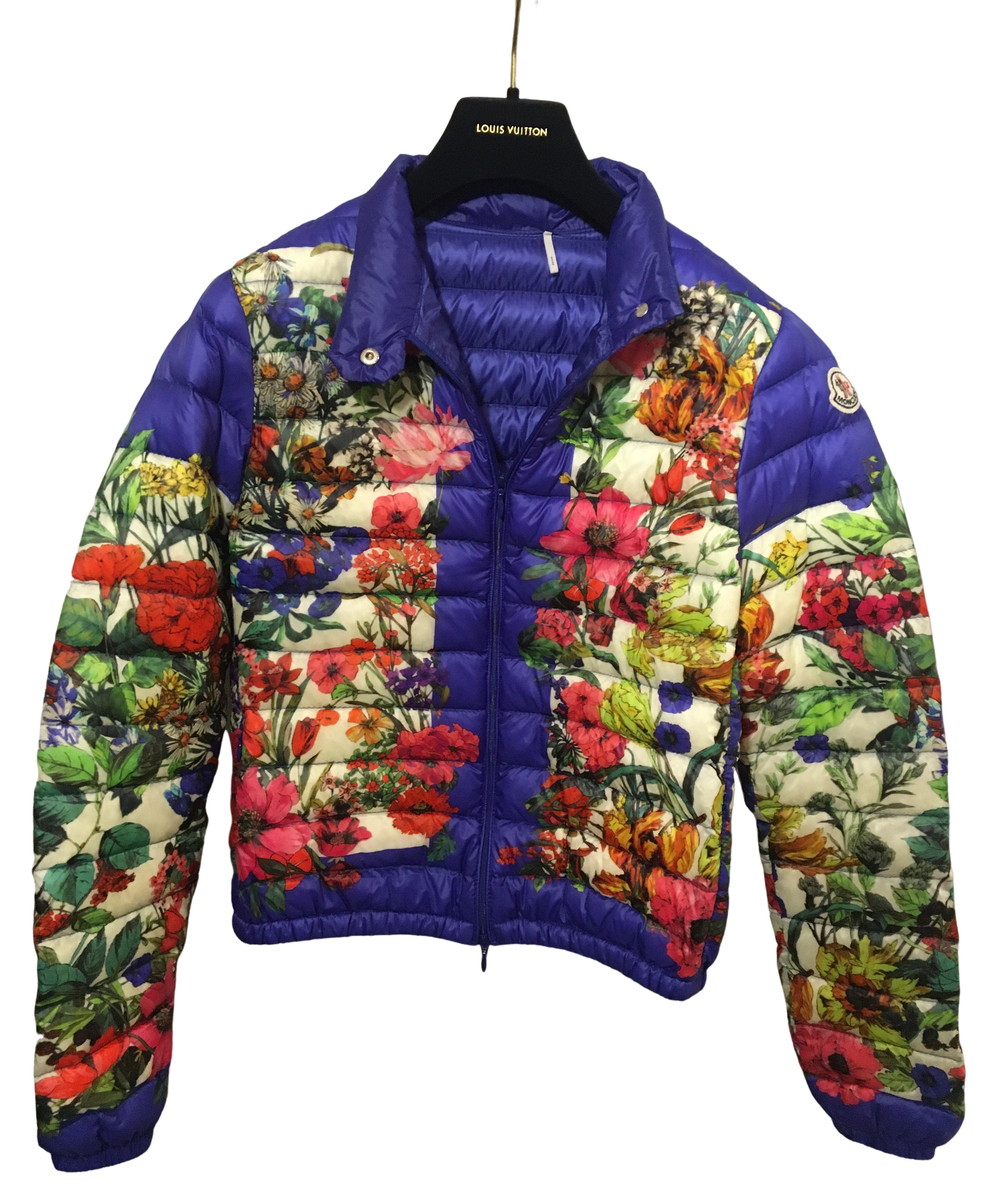 モンクレール ダウンジャケット 花柄