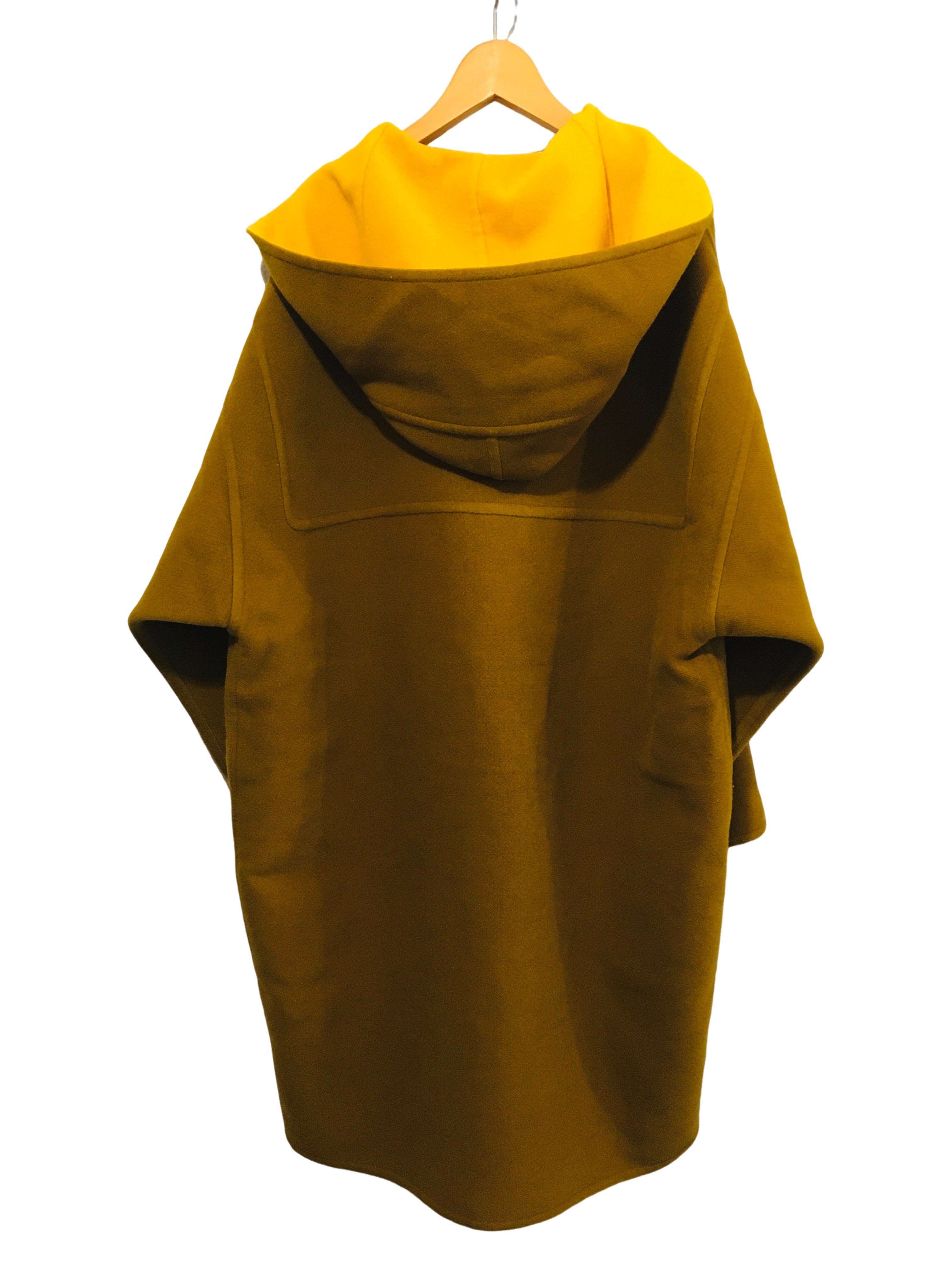 エルメス ダッフルフーテッド コート