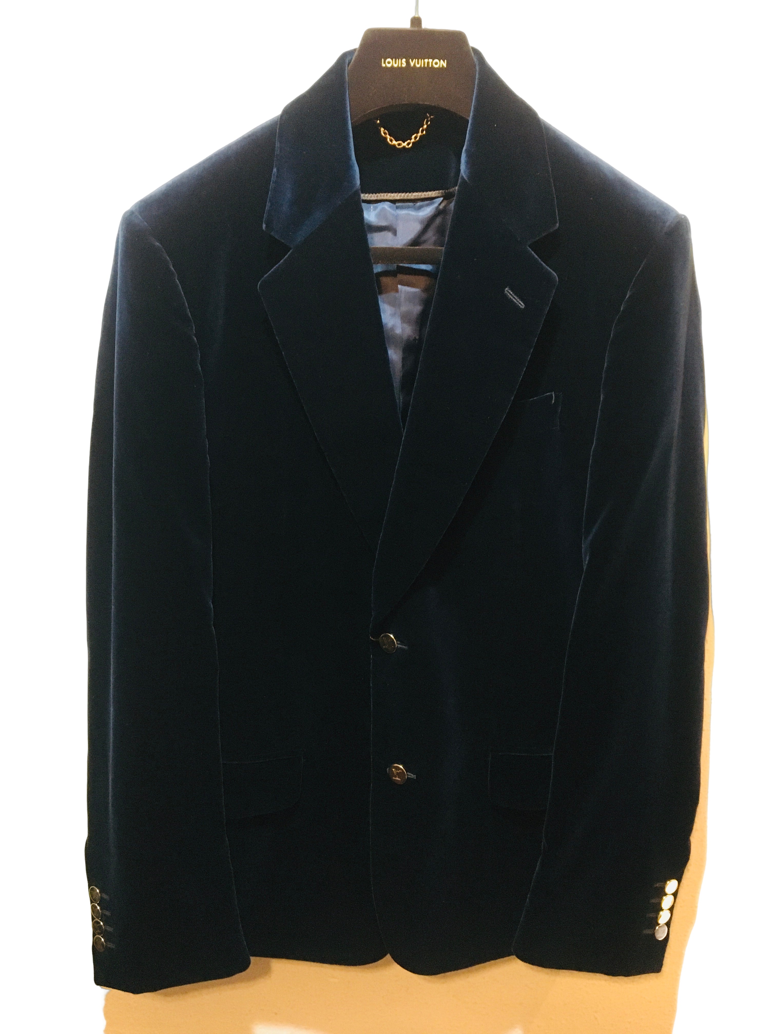 ルイ・ヴィトン テーラードジャケット ベロア