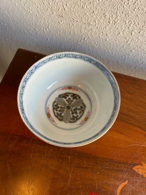 伊万里 錦手 蓋物茶碗