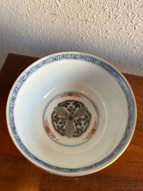 伊万里 錦手 蓋物茶碗
