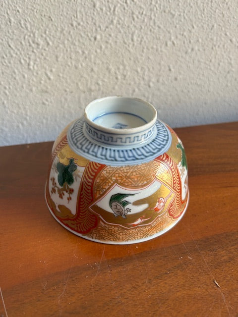伊万里 錦手 蓋物茶碗