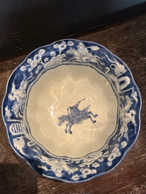 伊万里 染付鉢