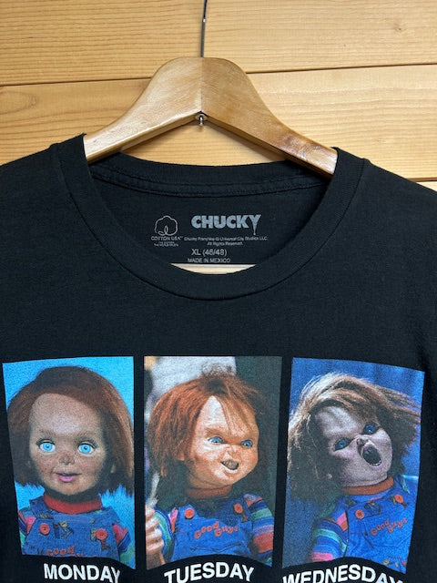 メンズヴィンテージ Tシャツ 【チャイルド・プレイ / チャッキー】ブラック