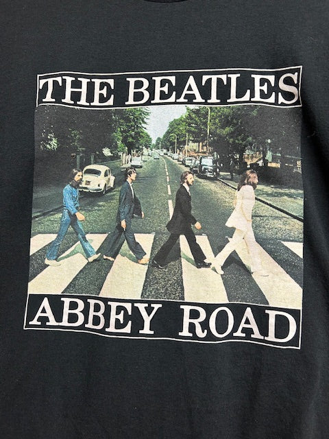 メンズヴィンテージ Tシャツ 【THE BEATLES / ABBEY ROAD】ブラック