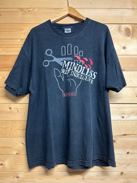 メンズヴィンテージ Tシャツ 【Mindless Self Indulgence】ブラック