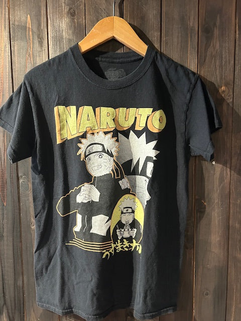 メンズヴィンテージ Tシャツ 【NARUTO / 海外限定】ブラック