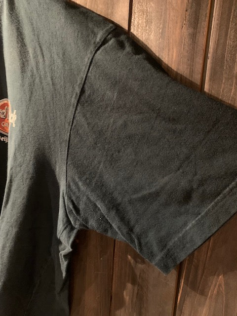 メンズヴィンテージ Tシャツ 【Haed Rock CAFE / ロゴバックプリント】ブラック