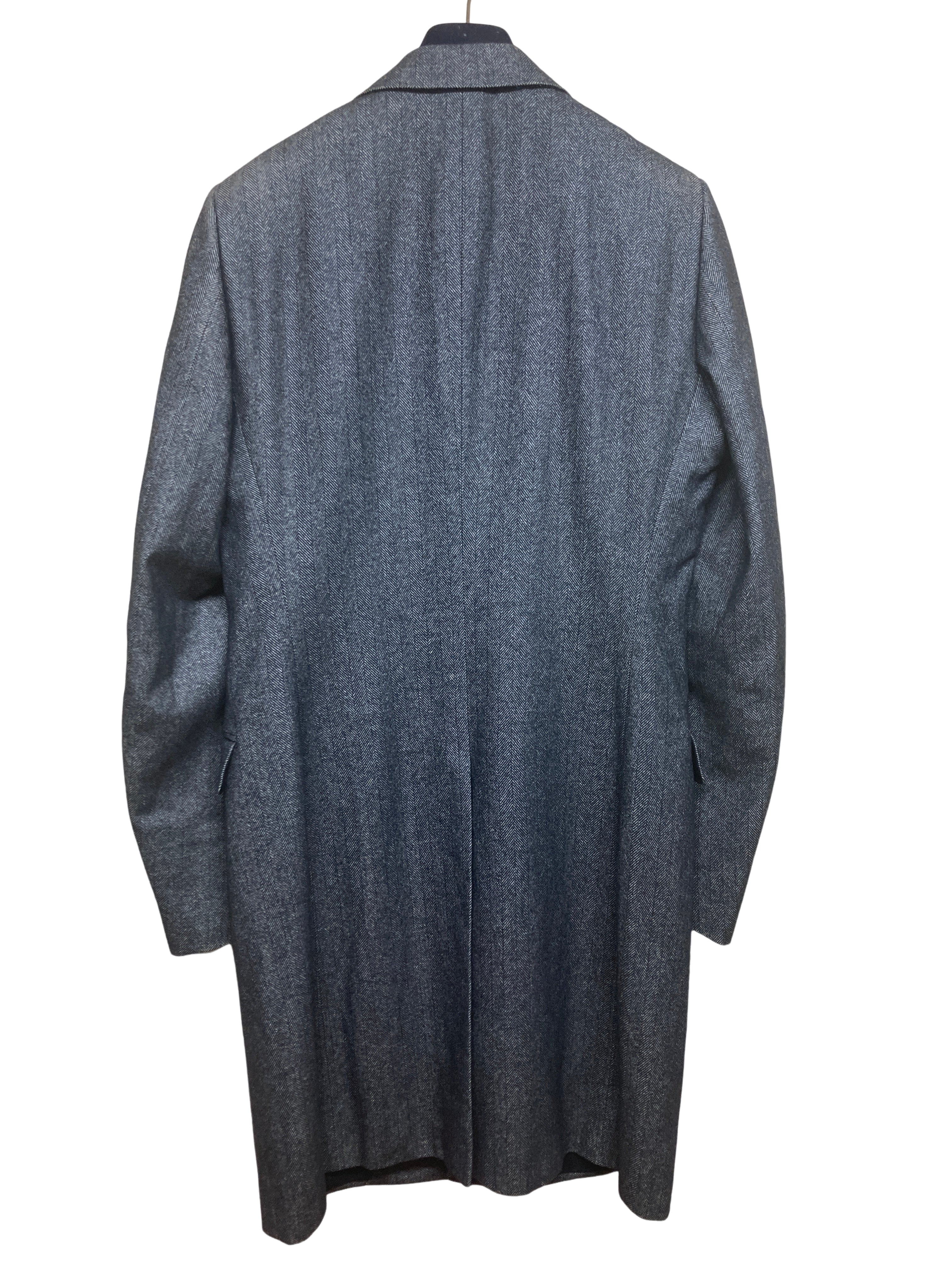 ディオールオム ヘリンボーン チェスターコート