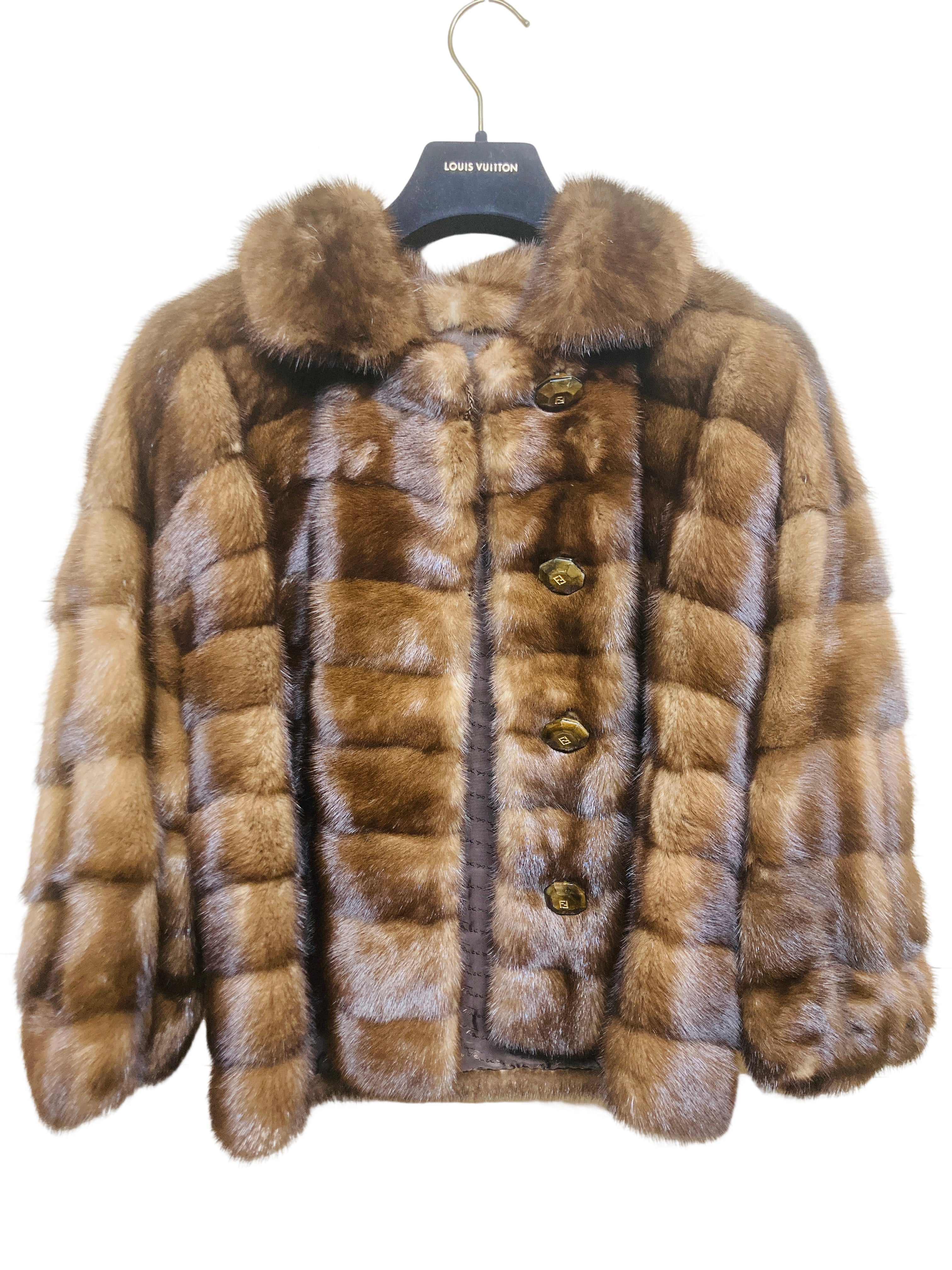 フェンディ ミンク ショートコート