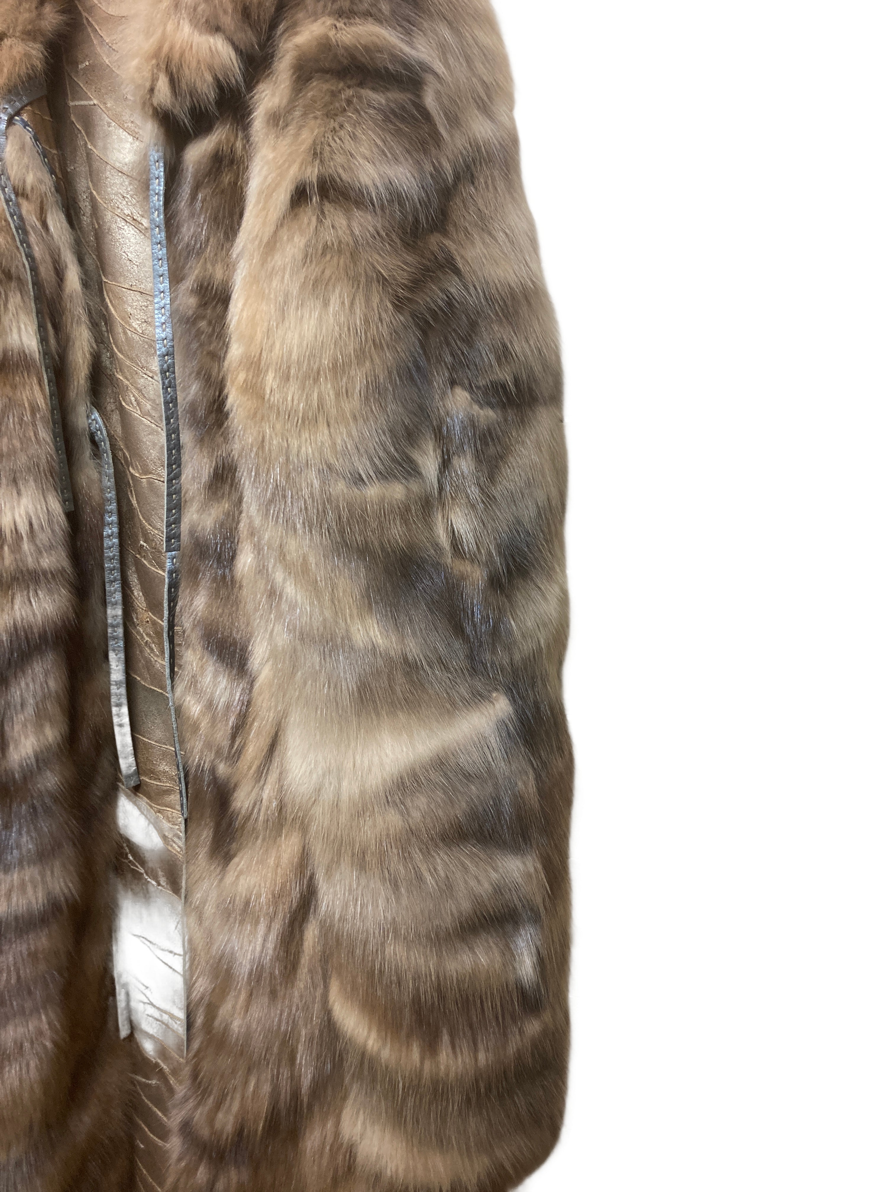 フェンディ ロシアンセーブル ロングコート