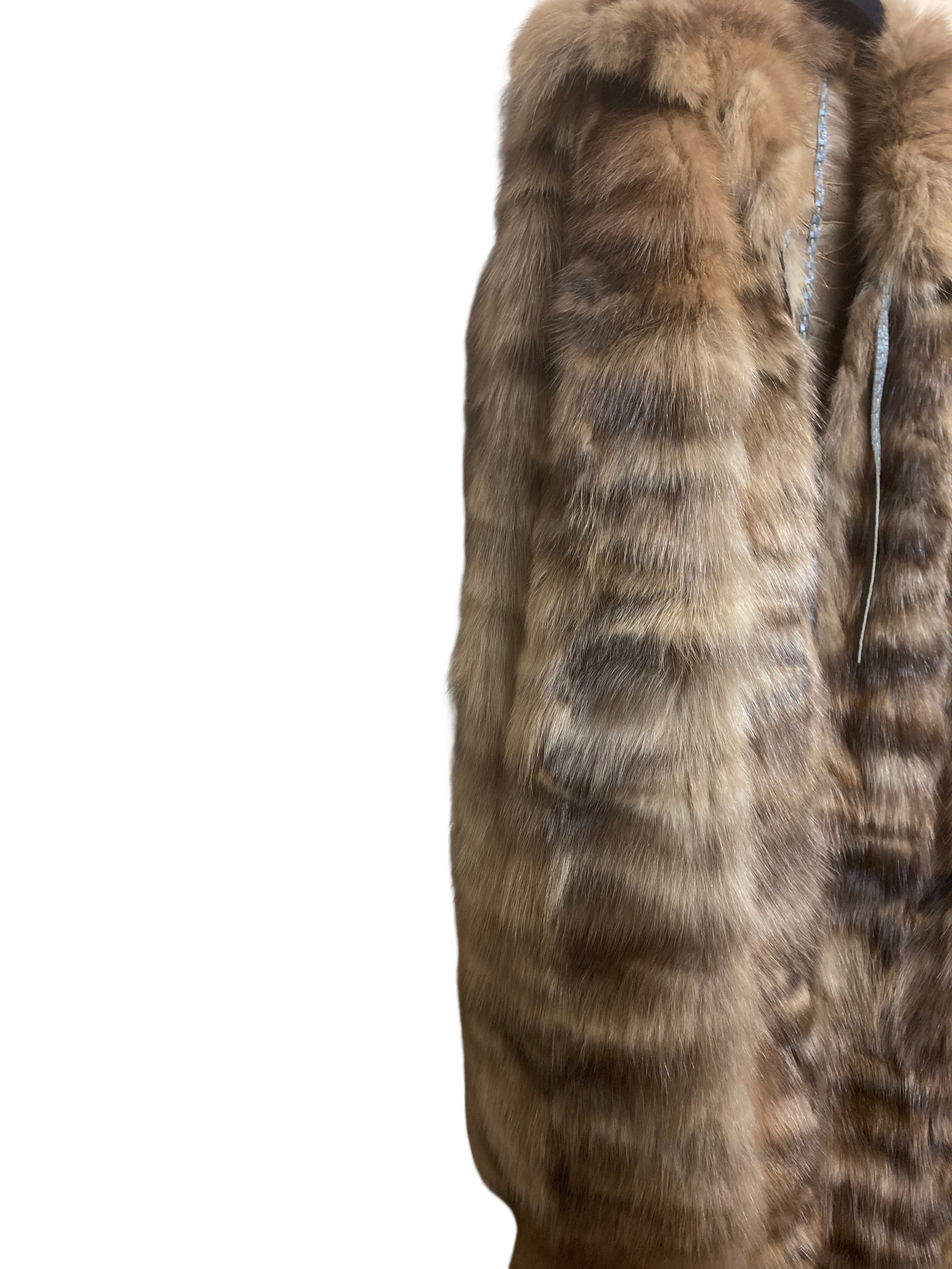 フェンディ ロシアンセーブル ロングコート